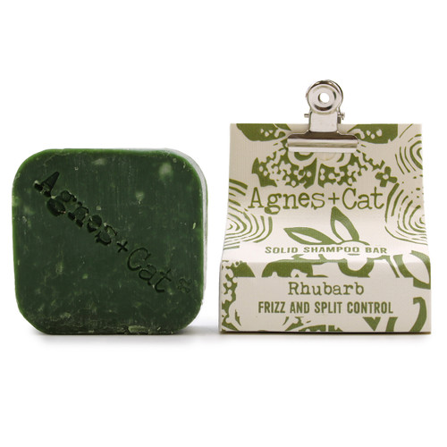 Rhubarb Frizz Control Solid Shampoo