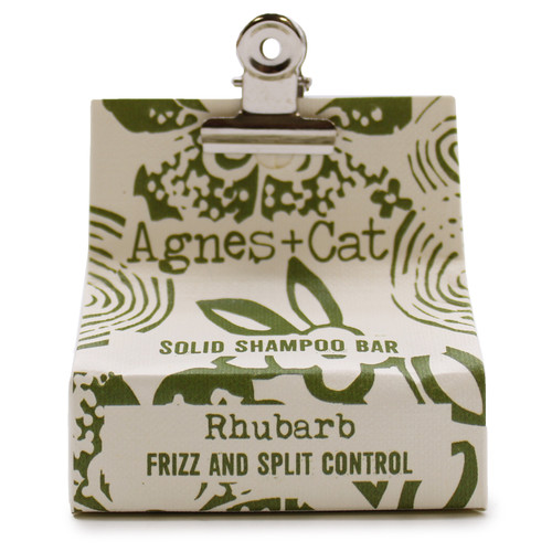 Agnes + Cat Rhubarb Frizz Control Solid Shampoo