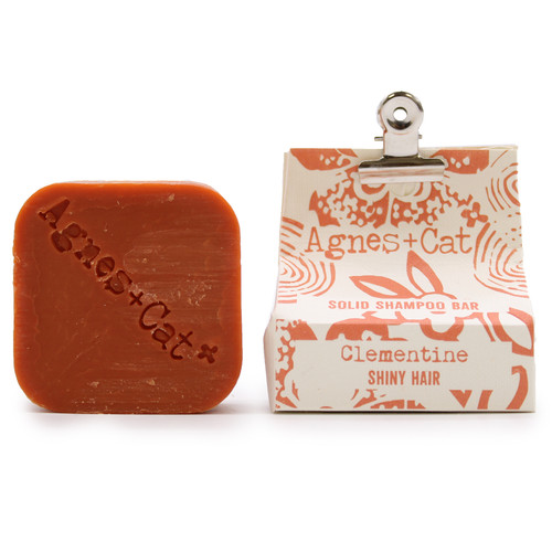 Clementine Shiny Hair Solid Shampoo