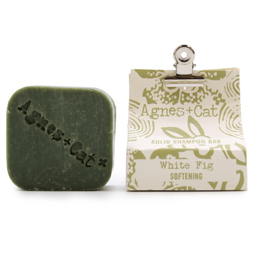 Agnes + Cat White Fig Softening Solid Shampoo