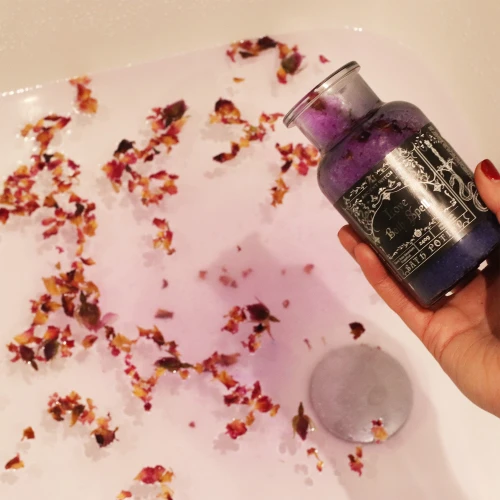 Love Spell Bath Salts & Rose Quartz Crystal 240g