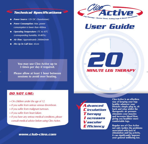 Cleo Active User Guide Cover