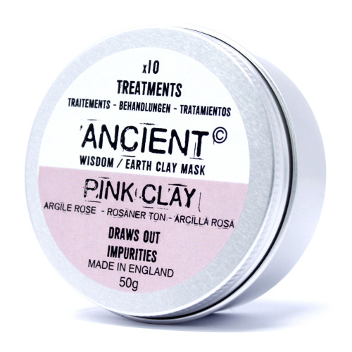 Pink Clay Face Mask Powder Preparation 75g