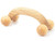4 Ball Wooden Hand Held Roller Massager Wheel