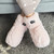 Warmies Blossom Luxury Faux Fur Lavender Heatable Booties