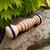 Small Wooden Roller Ribbed Foot Massager