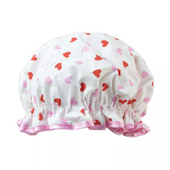 The Vintage Cosmetic Co Hearts Shower Cap