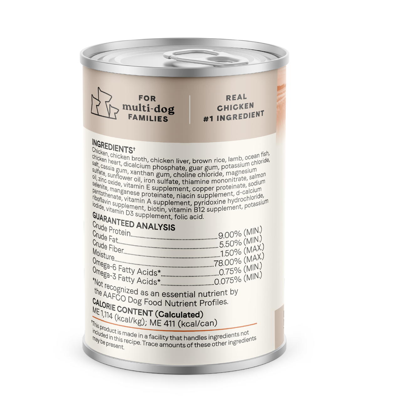 Life Stages Multi-Protein Wet Dog Food: Chicken, Lamb and Fish