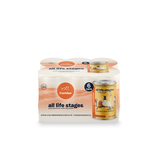 Canidae All Life Stages Wet Dog Food Multipack, Chicken & Rice, 13 oz., Case of 6