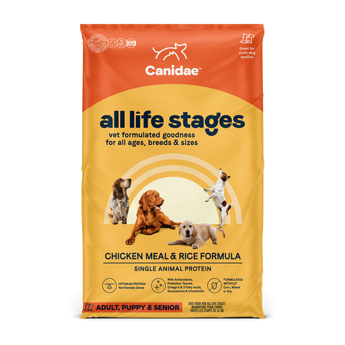 All Life Stages Dry Dog Food: Chicken Meal and Rice Recipe