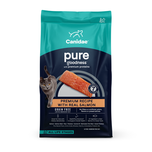PURE Dry Cat Food: Grain Free Salmon Recipe