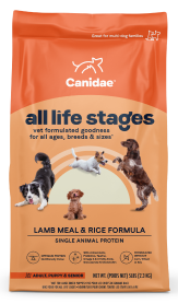 Lamb Meal &
Rice Formula