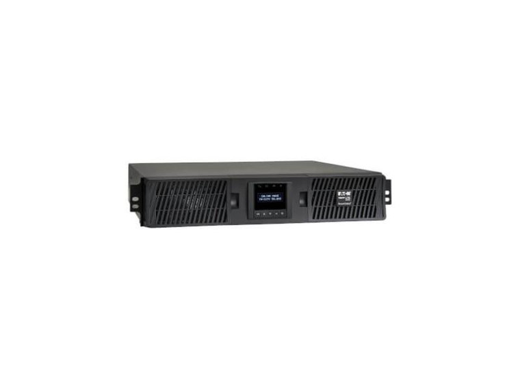 Tripp Lite SUINT3000LCD2U SmartOnline 3000VA 2U rack/tower UPS with LCD display, front view