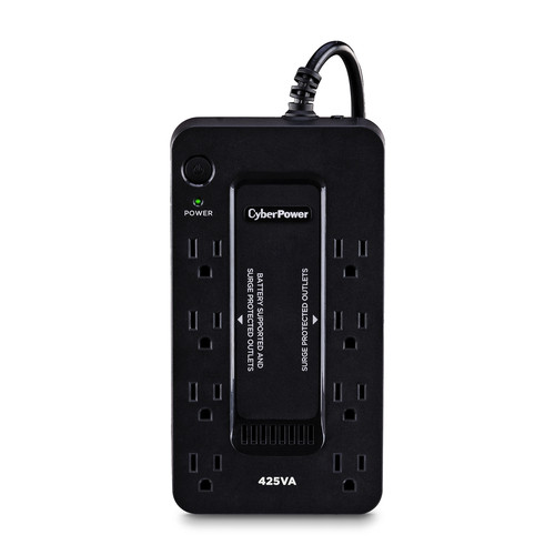 CyberPower ST425 425VA 260W standby compact UPS, front view