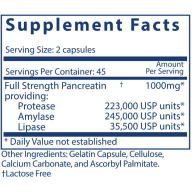 Pancreatic Enzymes Replacement for Lipanase