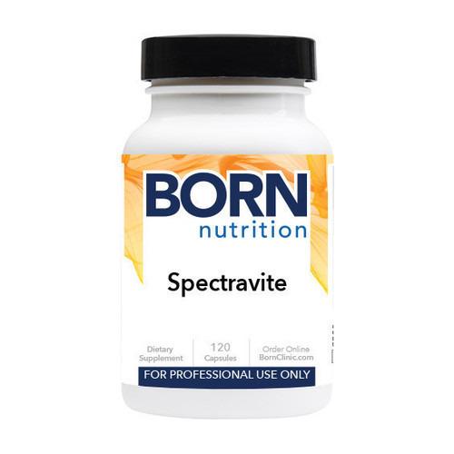 Spectravite provides a comprehensive vitamin/mineral/trace element formula to support optimal health and wellness. This blend is a complete multivitamin providing high quality nutrients, including Vitamin B, C, E as well as Vitamin K to support bone strength and cardiovascular health.
