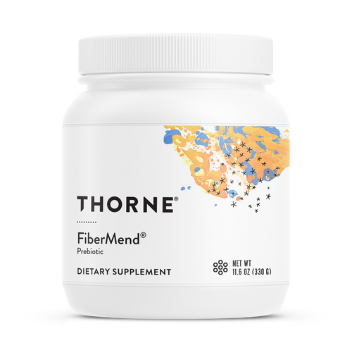 Fibermend is a product used to balance gastrointestinal flora and maintain regularity in an easy-to-consume fiber formula.* This blend of soluble fiber also has some nutrients included that mixes easily in water or beverage of your choice. Fibermend was researched to help maintain healthy glycemic control while promoting optional digestive function and regularity.*