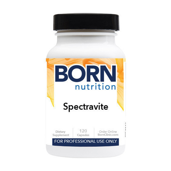 Spectravite provides a comprehensive vitamin/mineral/trace element formula to support optimal health and wellness. This blend is a complete multivitamin providing high quality nutrients, including Vitamin B, C, E as well as Vitamin K to support bone strength and cardiovascular health.