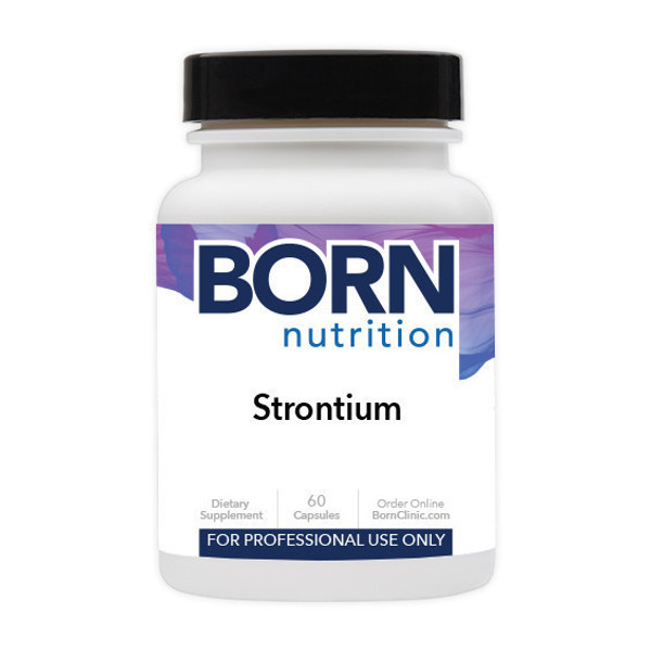 Strontium is a mineral with comparable properties (physical and chemical) to calcium. This crucial mineral supports bone formation and maintenance.