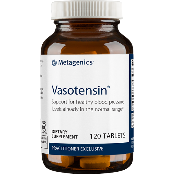 Vasotensin provides peptides extracted from the Bonito fish that help support and optimize blood pressures in the pre-hypertension and Grade I hypertension range, to help with blood pressure control and prevent long-term complications such as retinal, heart, or kidney disease. Vasotensin provides peptides extracted from the Bonito fish that help support and optimize blood pressures in the pre-hypertension and Grade I hypertension range, to help with blood pressure control and prevent long-term complications such as retinal, heart, or kidney disease.