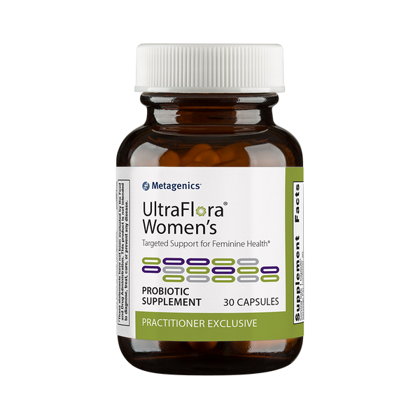UltraFlora Womenâ€™s is a natural supplement specially formulated for women. It helps maintain the balance of good bacteria in the vagina, supporting reproductive and urogenital health.