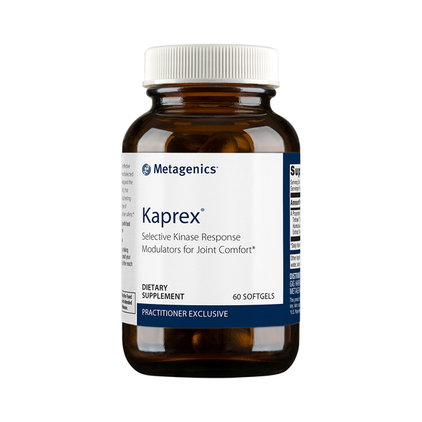 Kaprex is a plant-based solution for joint discomfort. It influences the levels of certain substances that mediate inflammation in the body, and helps to prevent and manage discomfort associated with joint disease.