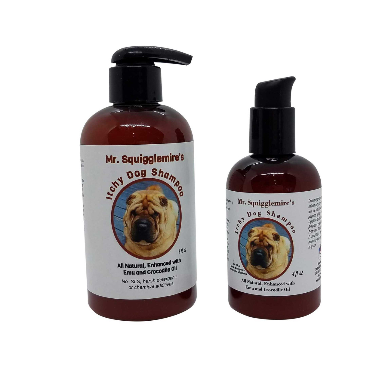 Mr Squigglemires Natural Shampoo for Itchy Dogs