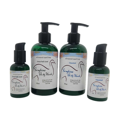 Songline Body Wash - Emu Oil and Goat Milk Liquid Soap Shop All
