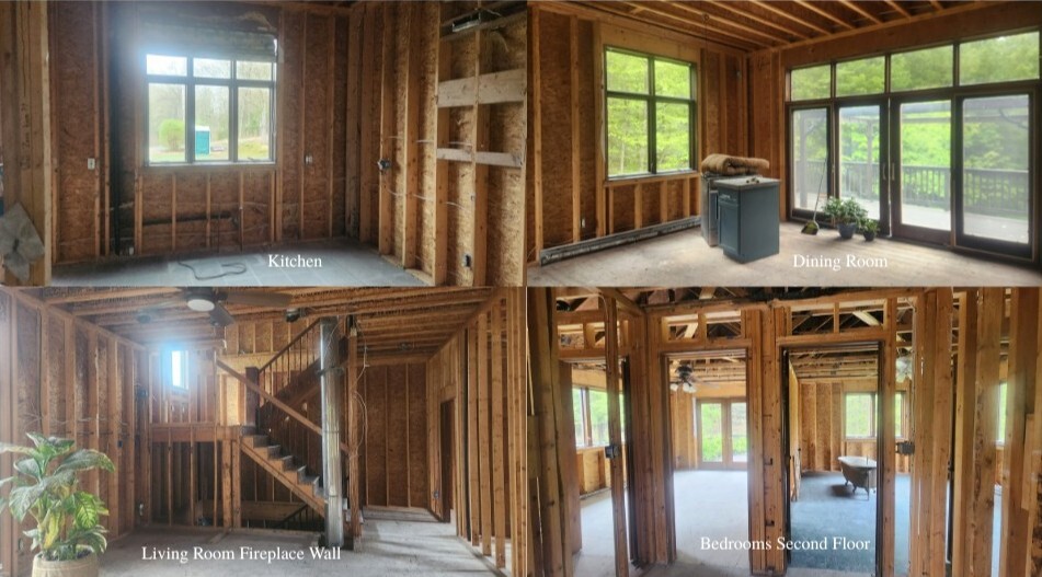 House after demo