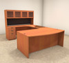5pc U Shaped Modern Contemporary Executive Office Desk Set, #OF-CON-U1