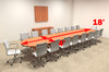 Modern Racetrack 18' Feet Conference Table, #OF-CON-C21