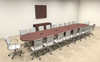 Modern Racetrack 20' Feet Conference Table, #OF-CON-C27