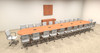 Modern Racetrack 24' Feet Conference Table, #OF-CON-C36