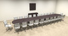 Modern Racetrack 24' Feet Conference Table, #OF-CON-C38