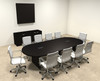 Modern Racetrack 10' Feet Conference Table, #OF-CON-C5