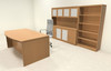 5pc Modern Contemporary Executive Office Desk Set, #RO-ABD-D16