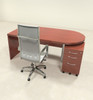 2pc Modern Contemporary Executive Office Desk Set, #RO-ABD-D2