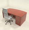 2pc Modern Contemporary Executive Office Desk Set, #RO-ABD-D5