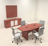 Modern Contemporary Boat Shaped 6' Feet Conference Table, #RO-ABD-C2