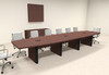 Modern Boat Shaped 16' Feet Conference Table, #OF-CON-CP17