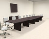 Modern Boat Shaped 20' Feet Conference Table, #OF-CON-CP28