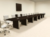 Modern Boat Shaped 26' Feet Conference Table, #OF-CON-CP45