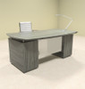 3pc Modern Contemporary Executive Office Desk, #MT-STE-D1