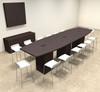  Boat Shape Counter Height 14' Feet Conference Table, #OF-CON-CT17