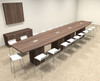 Boat Shape Counter Height 20' Feet Conference Table, #OF-CON-CT34