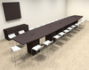 Boat Shape Counter Height 24' Feet Conference Table, #OF-CON-CT47