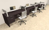 Four Person Modern Aluminum Organizer Divider Office Workstation, #OT-SUL-SPW31