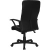 High Back Black Leather / Mesh Combination Executive Swivel Office Chair , #FF-0185-14