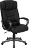 High Back Black Leather Executive Office Chair , #FF-0214-14