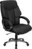 High Back Black Leather Executive Office Chair , #FF-0216-14